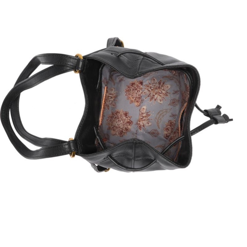 Rare HOBO Ramble Leather Drawstring Backpack - Picture 4 of 15